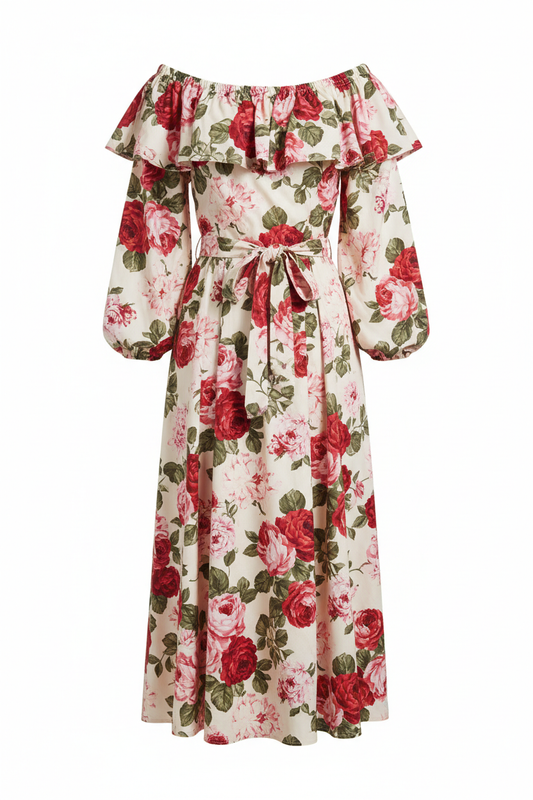 Floral Midi Dress