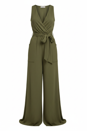 Wide-Leg Jumpsuit