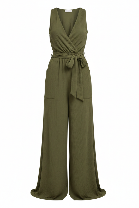 Wide-Leg Jumpsuit